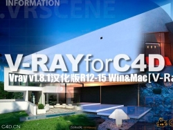 Cinema 4d Vray v1.8.1Ⱦ C4D R12-15 Win&Mac