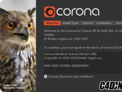 Cinema 4DȾ Corona for C4D R14-R19 beta2°
