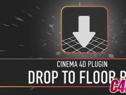C4D Drop To Floor For Cinema 4D R14 C R20 Win/Mac