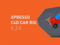 xpressoڵC4DԤ Xpresso car rig in Cinema 4D V2.0