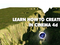 ûɽȺӴνģ̳ CINEMA 4D Tutorial-Landcape creation