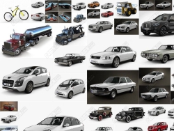 69ͨģͺϼ Car 3D Model Bundle Feb 2020