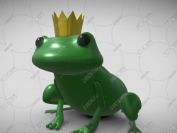 C4D+BlenderͨӶģ Prince Frog