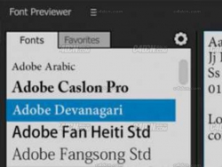 AEԤѡˢ¿ݲ Font Previewer v1.0 Win CS5 C CC2017