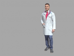 C4D΢Цİ״ҽģ Charming Young Doctor