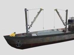 C4Dҵ̴̴ģ Boat Model