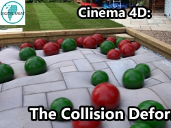 C4D̳ ײģ Cinema 4D The Collision Deformer