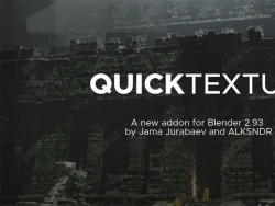 Blender QuickTexture 1.0 Addon for Blender