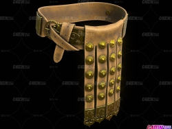 C4D古罗马士兵腰带模型 Roman soldier belt