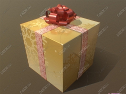 C4D+BlenderƷģ New Year Present Box