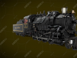 C4D+Blenderͷģ Steam Train