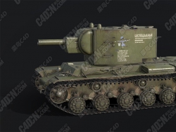 ǰ̹սģ KV-2 Soviet Heavy Tank
