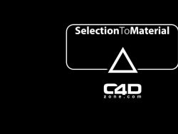 C4DѶѡʲ Selection To Material