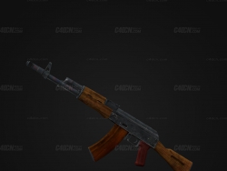 C4Dǹģ04 AK-74 Wooden Furniture