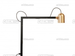 ۵Ƕ̨C4Dģ lockdown table lamp
