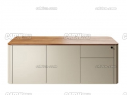 ľͷ칫C4Dģ nautilus desk lowboard 170