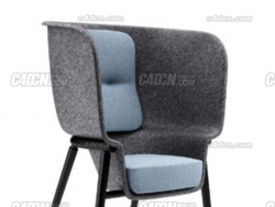 ȫΧʽɳC4Dģ pod pet felt privacy chair