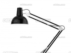 ƽ̨C4Dģ spring balanced table lamp