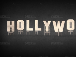 C4D־ģ Hollywood Sign