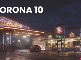 适用于 CINEMA 4D 的 CORONA 10插件上市了